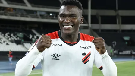 Viveros, do Athletico, supera ex-Coritiba e se torna sul-americano mais valioso em mega agência