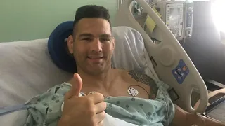 Chris Weidman agradece apoio de Anderson Silva após fraturar a perna