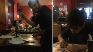 Namorado “troca” parceira por figurinhas do álbum da Copa em jantar romântico e postagem viraliza