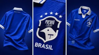 Paraná Clube lança nova camisa inspirada no tetra da seleção brasileira; saiba como comprar