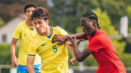Athletico domina seleção sub-17 em goleada de 6 a 0 sobre o Canadá