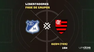 Millonarios x Flamengo: escalações prováveis, como assistir, data e horário