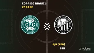 Coritiba e Operário duelam em confronto de quase R$ 2 milhões