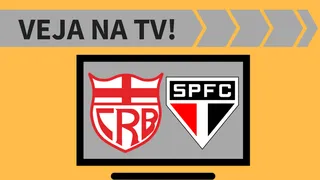 CRB x São Paulo ao vivo: saiba como assistir ao jogo na TV