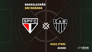 São Paulo x Atlético-MG: onde assistir ao vivo, horário, escalações e arbitragem