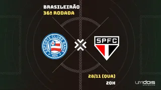 Bahia x São Paulo: escalações prováveis, como assistir, data e horário