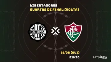 Olimpia x Fluminense: Escalações prováveis, como assistir, data e horário