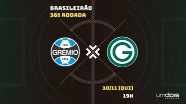 Grêmio x Goiás: escalações prováveis, como assistir, data e horário