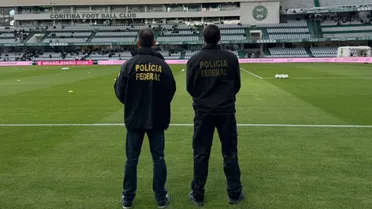 Coritiba x Grêmio: Polícia Federal flagra segurança clandestina no Couto Pereira