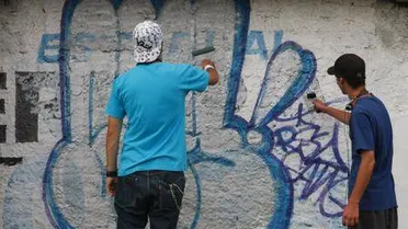 O Atletiba transformado em arte de rua