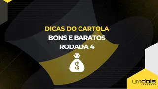 Apostas e uma sugestão de time bom e barato na 4ª rodada do Cartola FC