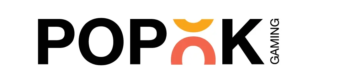 Logo da desenvolvedora de jogos PopOK