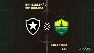 Botafogo x Cuiabá: onde assistir ao vivo, horário, escalações e arbitragem