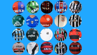 Qual a mais bonita? Camisas dos clubes da Série A do Brasileirão