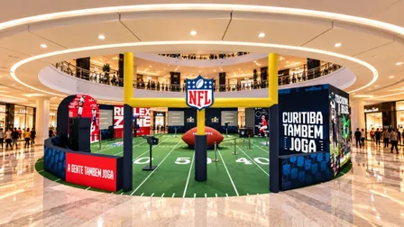 NFL chega em Curitiba com evento gratuito no Park Shopping Barigui