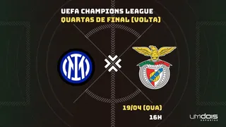 Inter x Benfica: Escalações prováveis, como assistir, data e horário