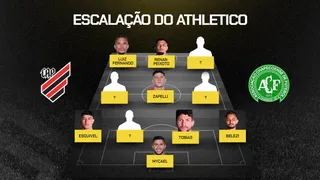 Athletico x Chapecoense: escalações confirmadas para o duelo da Série B