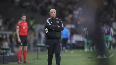 Felipão se irrita e ironiza pergunta sobre desempenho do Atlético-MG