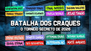 Batalha dos Craques: Conheça nosso torneio secreto entre estrelas do futebol mundial