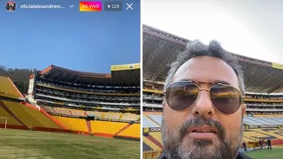 Com Alexandre Mattos, Athletico faz vistoria em estádio da final da Libertadores