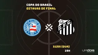 Bahia x Santos: onde assistir, horário, escalações e arbitragem