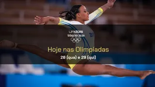 Programação da Olimpíada nesta quarta (28) e quinta (29); o que assistir, canais e horários