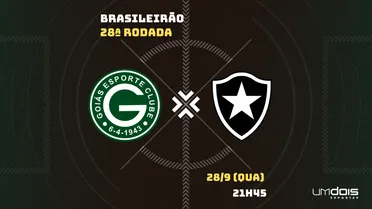 Goiás x Botafogo: veja onde assistir ao vivo, horário, escalações e arbitragem