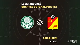 Palmeiras x Deportivo Pereira: Escalações prováveis, como assistir, data e horário