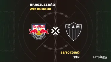 Bragantino x Atlético-MG: Escalações prováveis, como assistir, data e horário