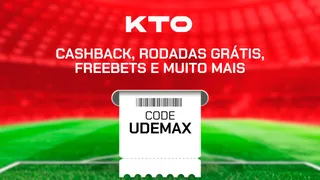 Código de indicação KTO Outubro 2025: Use UDEMAX