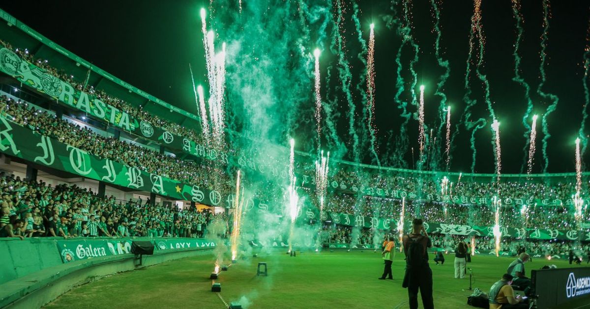 Torcida do Coritiba promete festa espetacular contra o Cruzeiro