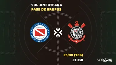 Argentinos Juniors x Corinthians: escalações prováveis, como assistir, data e horário