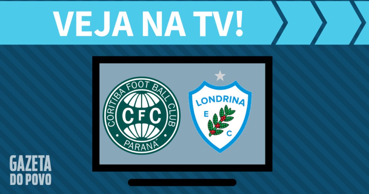 Coritiba x londrina ao vivo: saiba como assistir ao jogo na tv