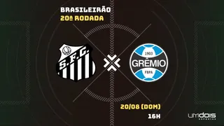 Santos x Grêmio: Escalações prováveis, como assistir, data e horário