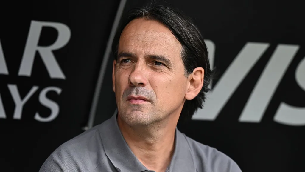 Técnico italiano Simoni Inzaghi, do Al-Hilal.