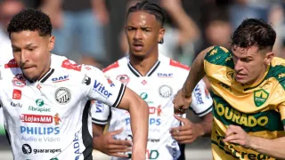 Operário reage e tem expulsão em jogo com fim agitado