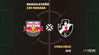 Bragantino x Vasco: Escalações prováveis, como assistir, data e horário