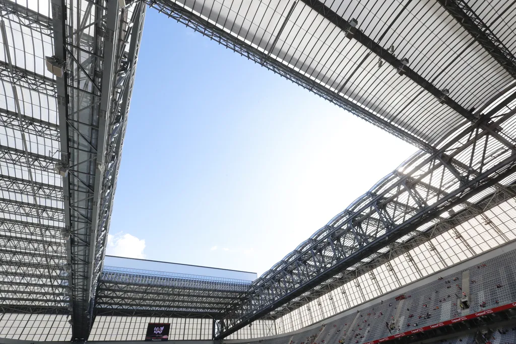 Ligga Arena, estádio do Athletico, e seu teto retrátil