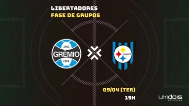 Grêmio x Huachipato: escalações prováveis, como assistir, data e horário