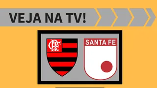 Flamengo x Santa Fe AO VIVO: como assistir ao jogo na TV