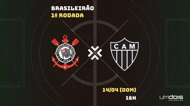 Corinthians x Atlético-MG: escalações prováveis, como assistir, data e horário