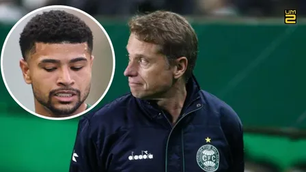 Seabra explica por que barrou destaque do Coritiba contra o Palmeiras