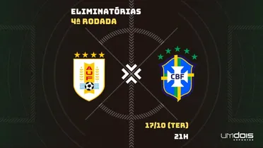 Uruguai x Brasil: Escalações prováveis, como assistir, data e horário