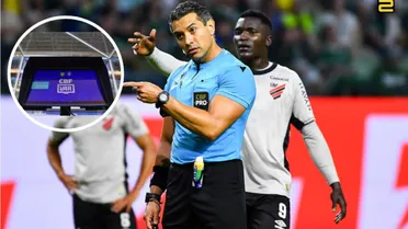 “Segura o braço”: CBF divulga áudio de pênalti anulado do Athletico contra o Palmeiras
