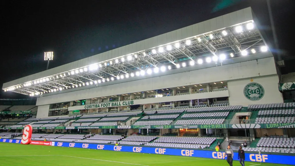 coritiba novidade polêmica bebedouros água estádio couto pereira