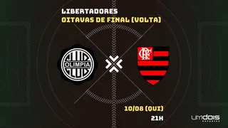 Olimpia x Flamengo: Escalações prováveis, como assistir, data e horário