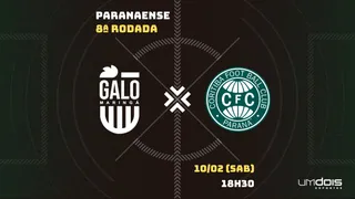Galo Maringá x Coritiba: Escalações prováveis, como assistir, data e horário