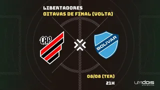 Athletico x Bolívar: Escalações prováveis, como assistir, data e horário