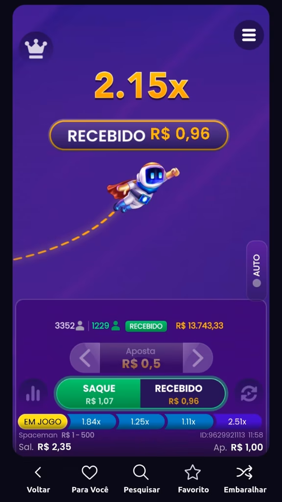 Captura de tela jogo Spaceman