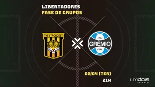 The Strongest x Grêmio: escalações prováveis, como assistir, data e horário
